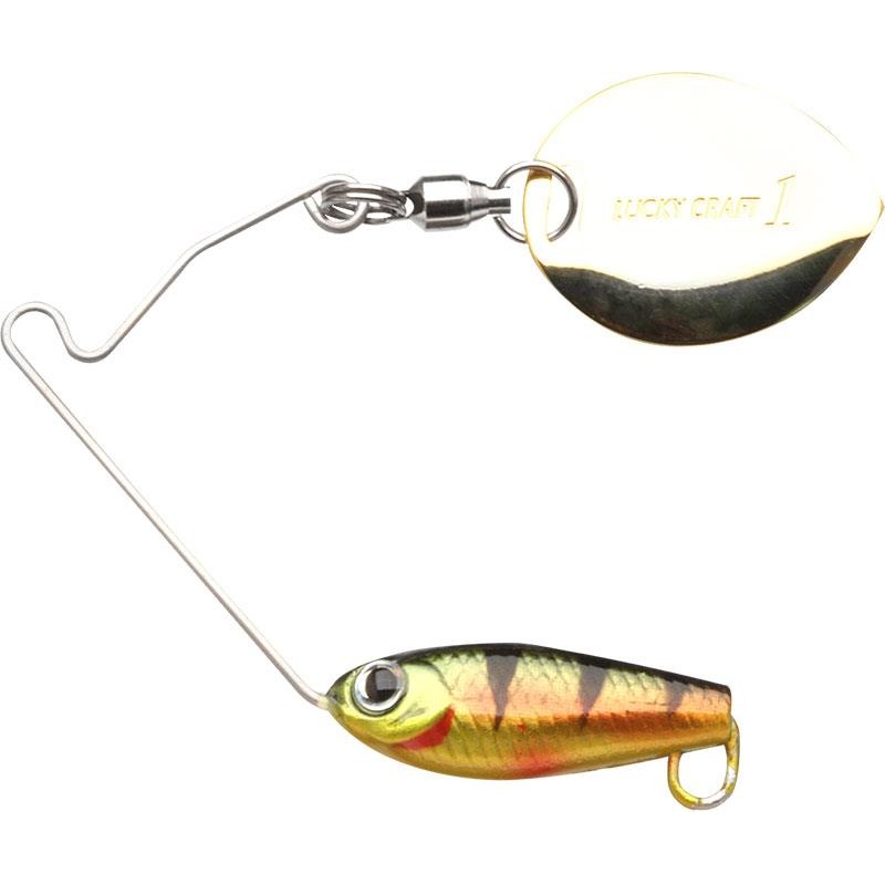 Lures Lucky Craft AREA'S 1/8 OZ AURORA GOLD NORTHERN PERCH