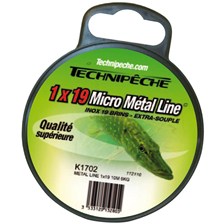 METAL LINE MICROCABLE EXTRA SOUPLE TECHNIPECHE 6KG
