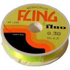 FLING JAUNE FLUO 100M 35/100