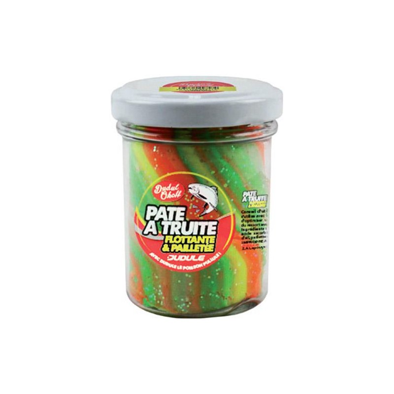 Baits & Additives Dudule PATE A TRUITE PAILLETEE RAINBOW