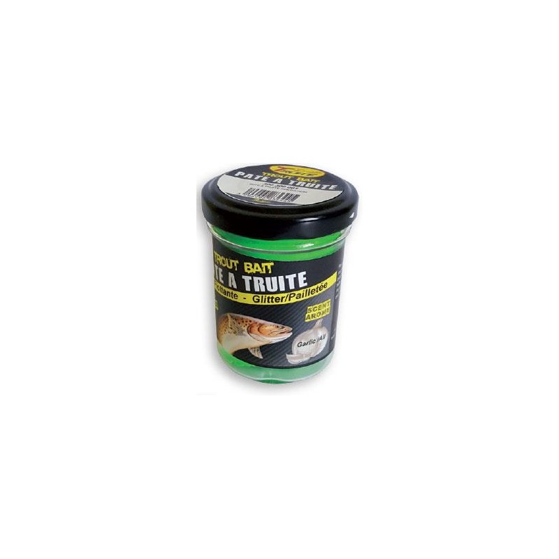 Baits & Additives Truite Innovation PATE A TRUITE AIL FLUO VERT