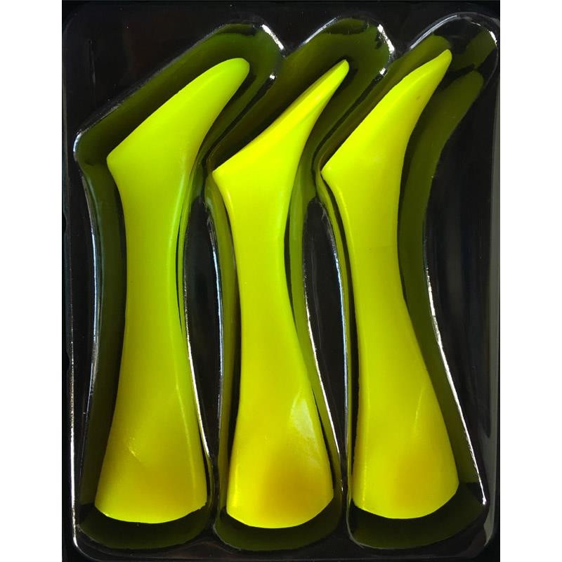 SHAD REPLACEMENT TAILS FLUO YELLOW 22CM