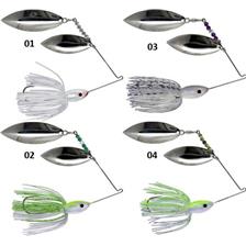 Lures Cyclone Baits LEDGE ROLLER SILVER 28G PURPLE GHOST