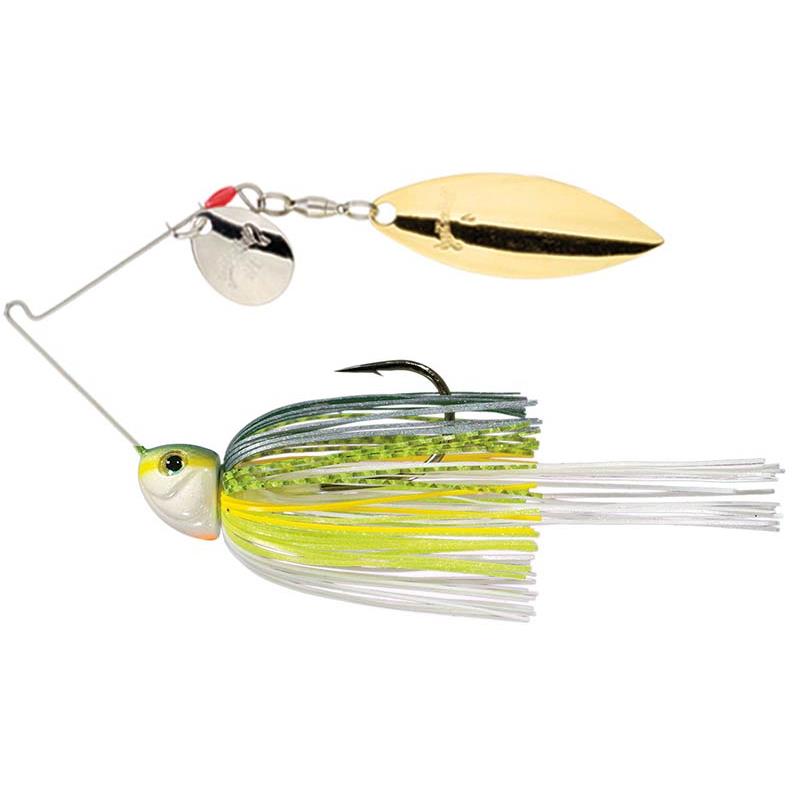 Lures Strike King HACK ATTACK HEAVY COVER SPINNERBAIT 21.5G CHARTREUSE SEXY SHAD