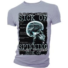 SICK OF SPINNING GRIS TAILLE XXL