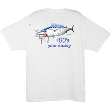 Habillement Aftco HOO'S YOUR DADDY BLANC TAILLE M