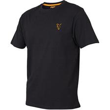 COLLECTION TEE SHIRT MANCHES COURTES HOMME BLACK/ORANGE