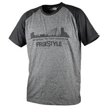Apparel Freestyle TEE SHIRT MANCHES COURTES HOMME GRIS/NOIR TAILLE M