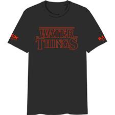 WATER THINGS TEE SHIRT MANCHES COURTES HOMME NOIR XL