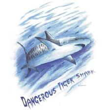 Apparel Technipêche AMERICAN STYLE TIGER SHARK BLANC XL