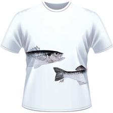 Apparel Ultimate Fishing TEE SHIRT MANCHES COURTES HOMME BAR BLANC