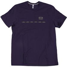TEE SHIRT MANCHES COURTES HOMME VIOLET TAILLE L