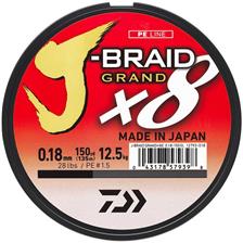 Lignes Daiwa J BRAID GRAND X8 BLEU 135M 20/100