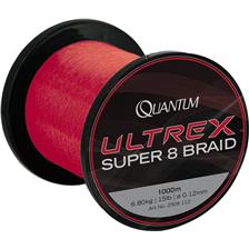 Lines Quantum ULTREX SUPER 8 BRAID ROUGE 1000M 2309120