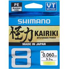 Lines Shimano KAIRIKI SX8 JAUNE 150M 20/100