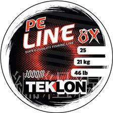 Lignes Teklon PE 8X LINE GRIS 1000M 40/100