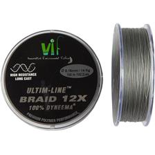 Lines Vif ULTIME LINE 12 BRINS GRIS 130M 300M 20/100
