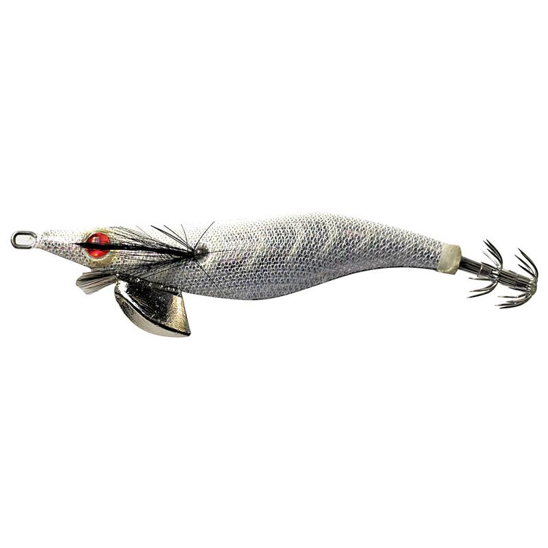 Lures Squidy LADY LEADY 3.5 ARGENT FULL GLOW